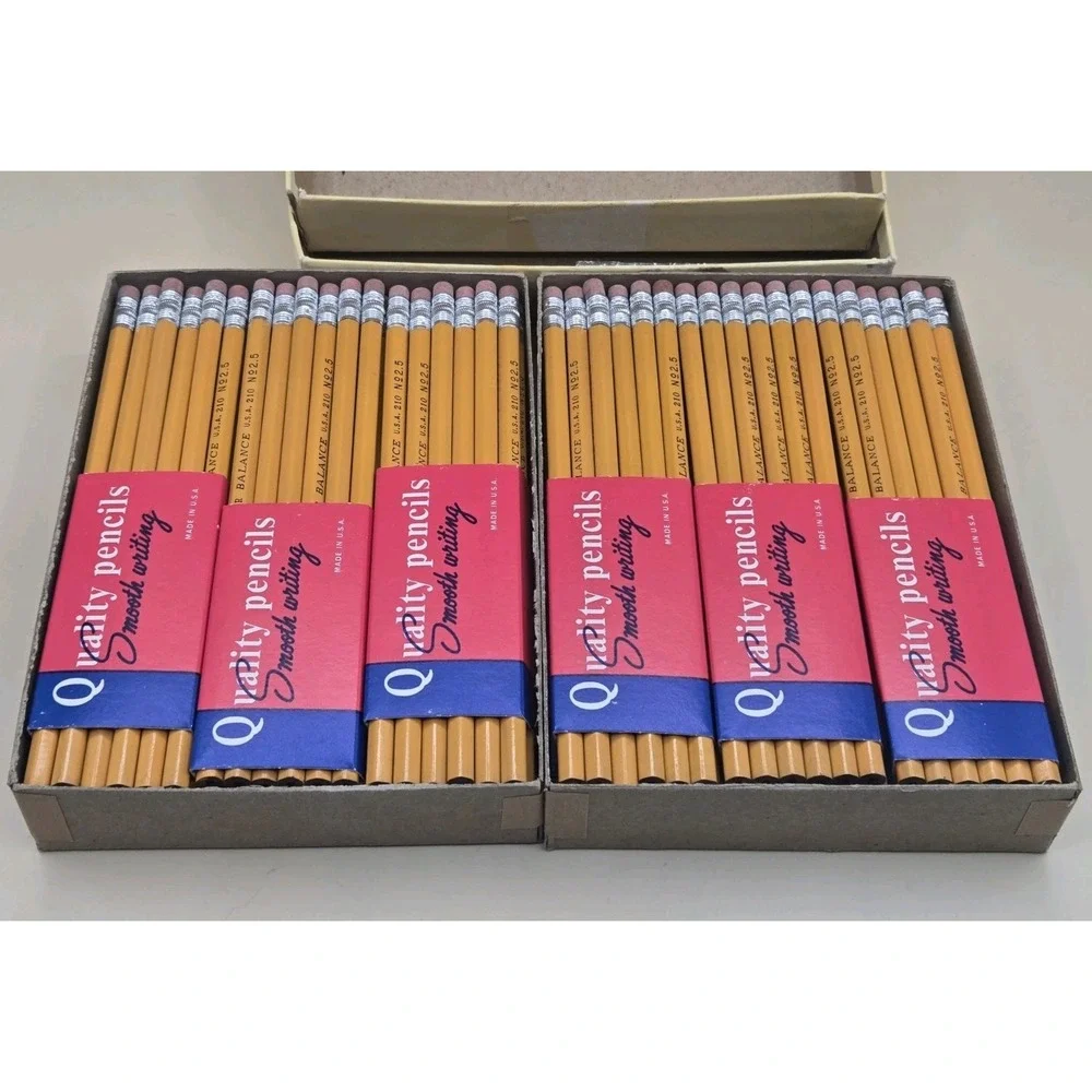 Lot Of 144 Vintage Faber Castell American Quality No. 2.5‎ Pencils NEW In Box